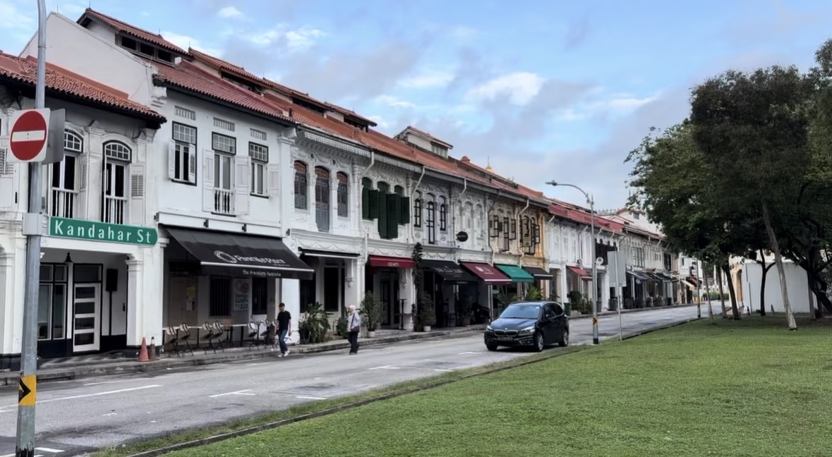 Shophouses along Kandahar Street