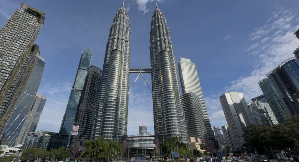 Petronas Twin Towers in Kuala Lumpur
